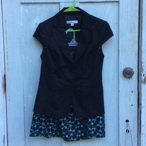 New York & Company Black top &Skirt